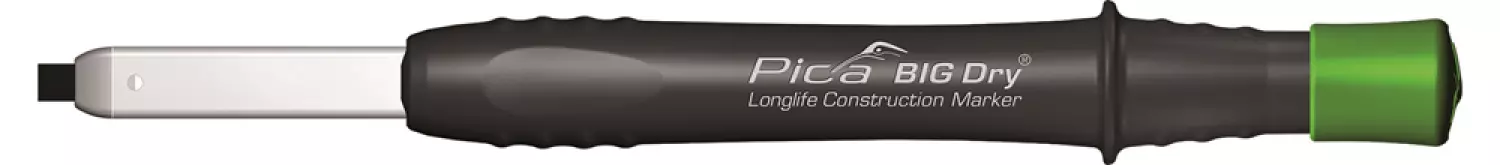 Pica PI6095 BIG Dry Markeerpotlood - 150mm - Grafiet/Wit/Rood (1st.)