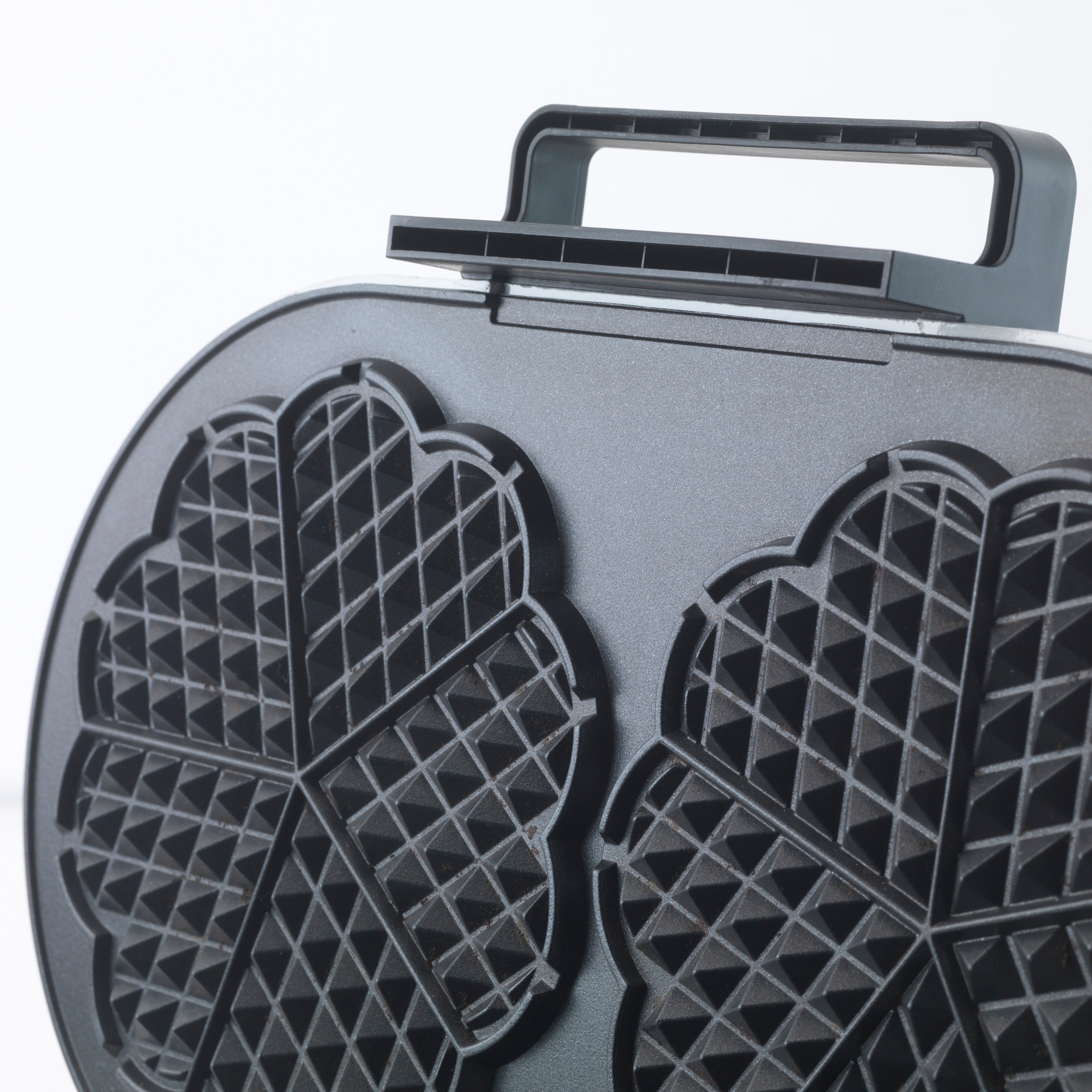 Trebs 13120 - Doppelherzwaffeleisen - Weiß