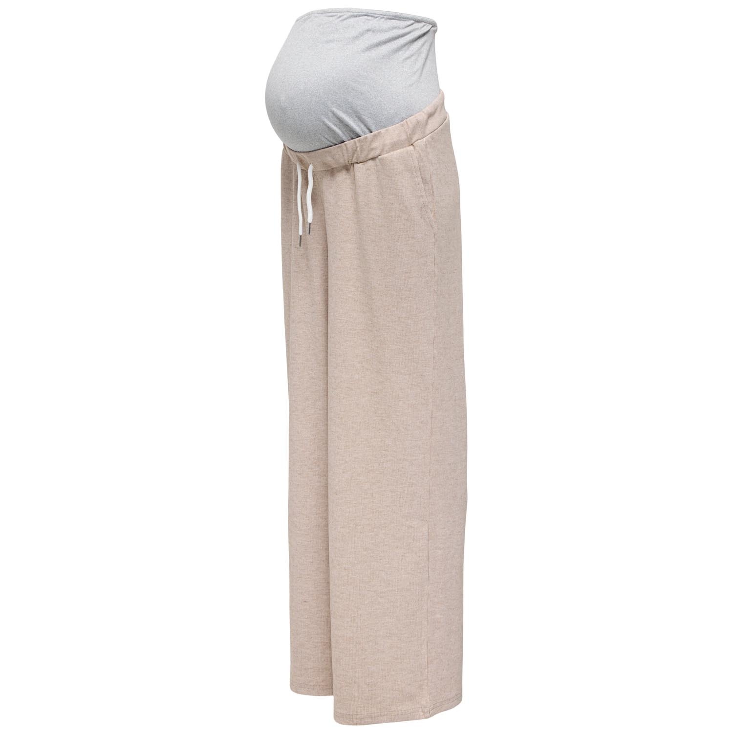 ONLY zwangerschapsbroek lang effen beige