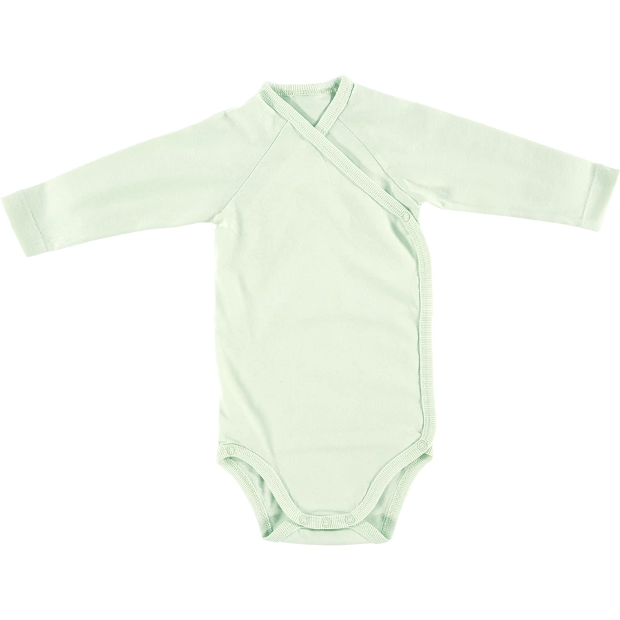 Alvi® Langarmbody 2er Pack mint + weiß