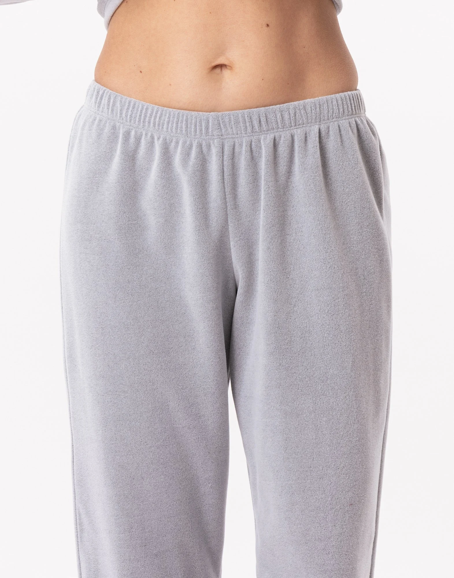 DOUCE 806 - Pyjama boutonné en micropolaire | Gris
