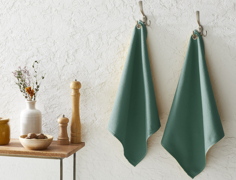 Lot de 2 essuie-mains-Au comptoir