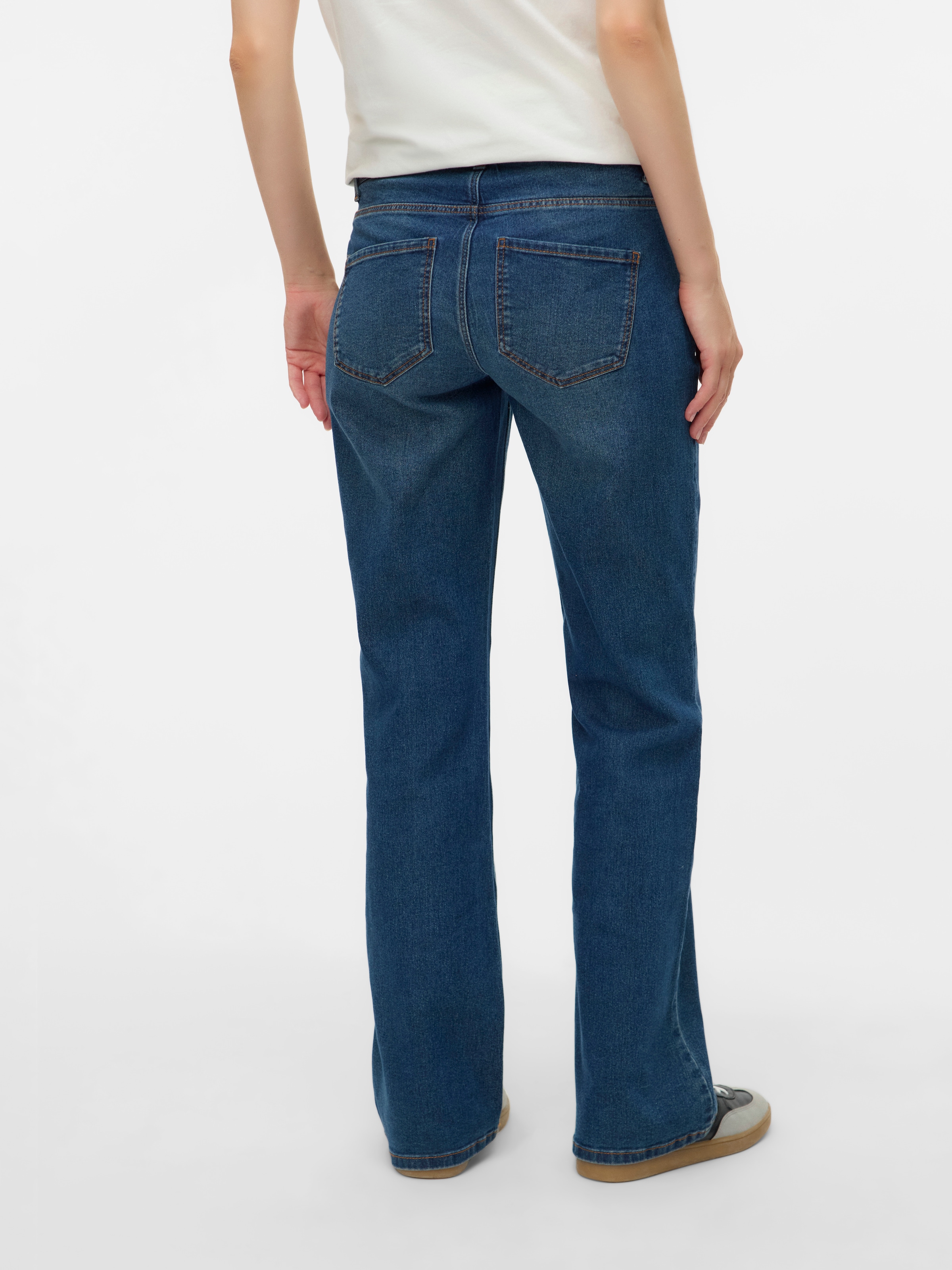 Mamalicious Umstandsjeans »MLEDINA FLARED DB JEANS NOOS«