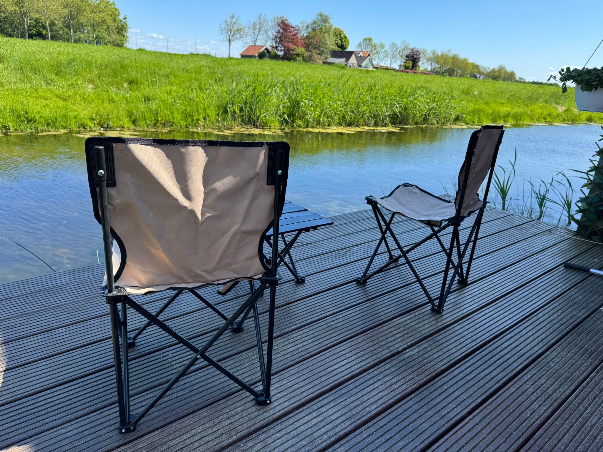 Hem camping set 3-delig met 2 stoelen en tafel