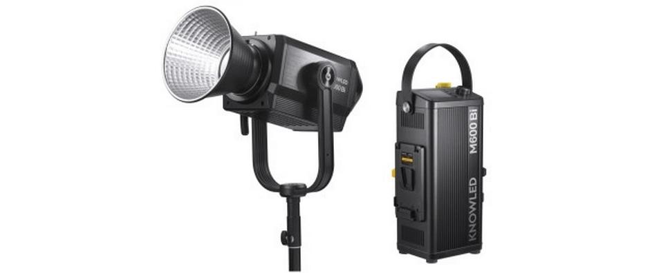 Knowled M600Bi Bi-Color LED Monolight<br>Professionelle Bi-Color LED-Videoleuchte mit präziser Farbwiedergabe