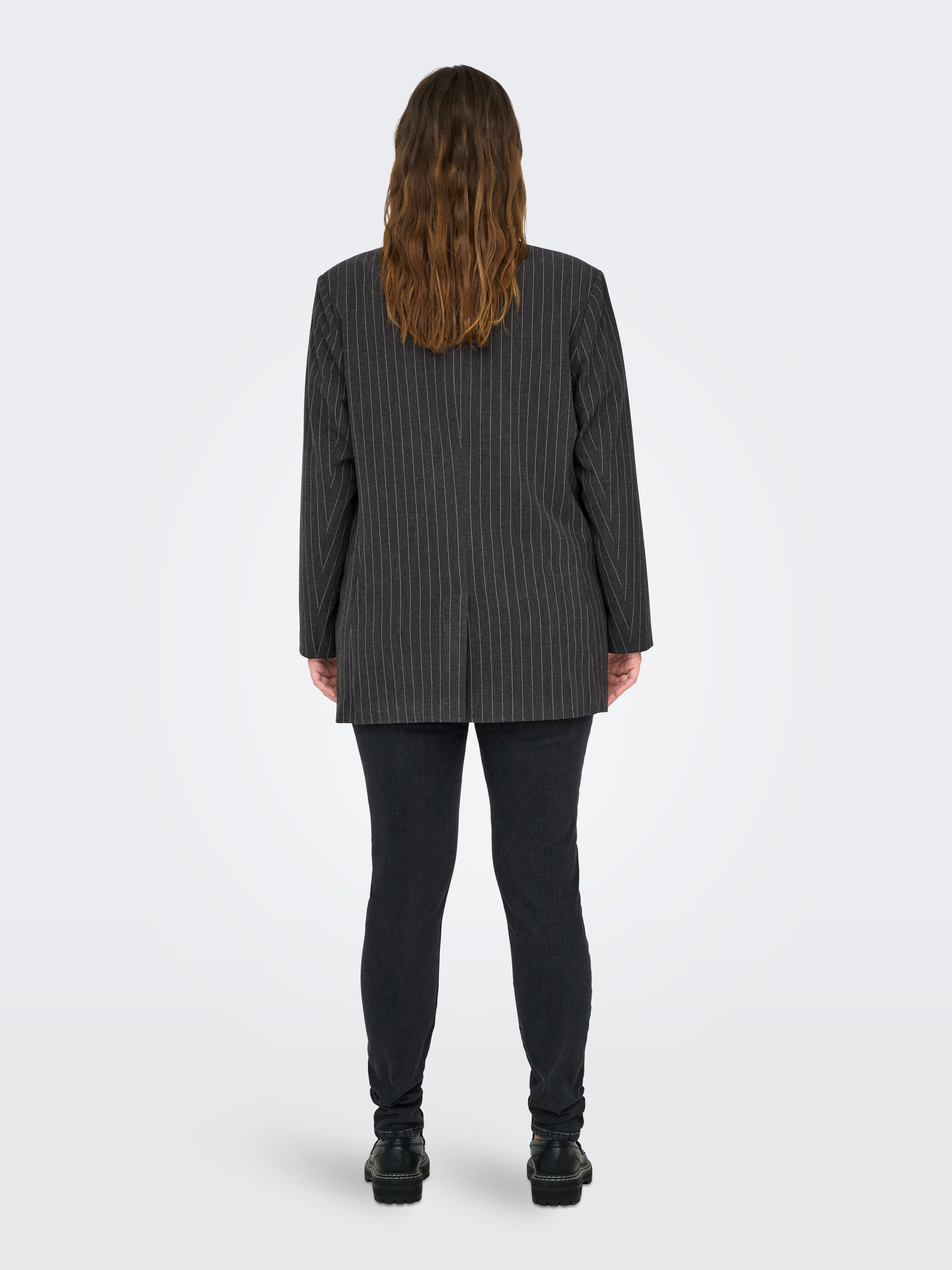 CARBRIE Blazer Dark Grey Melange