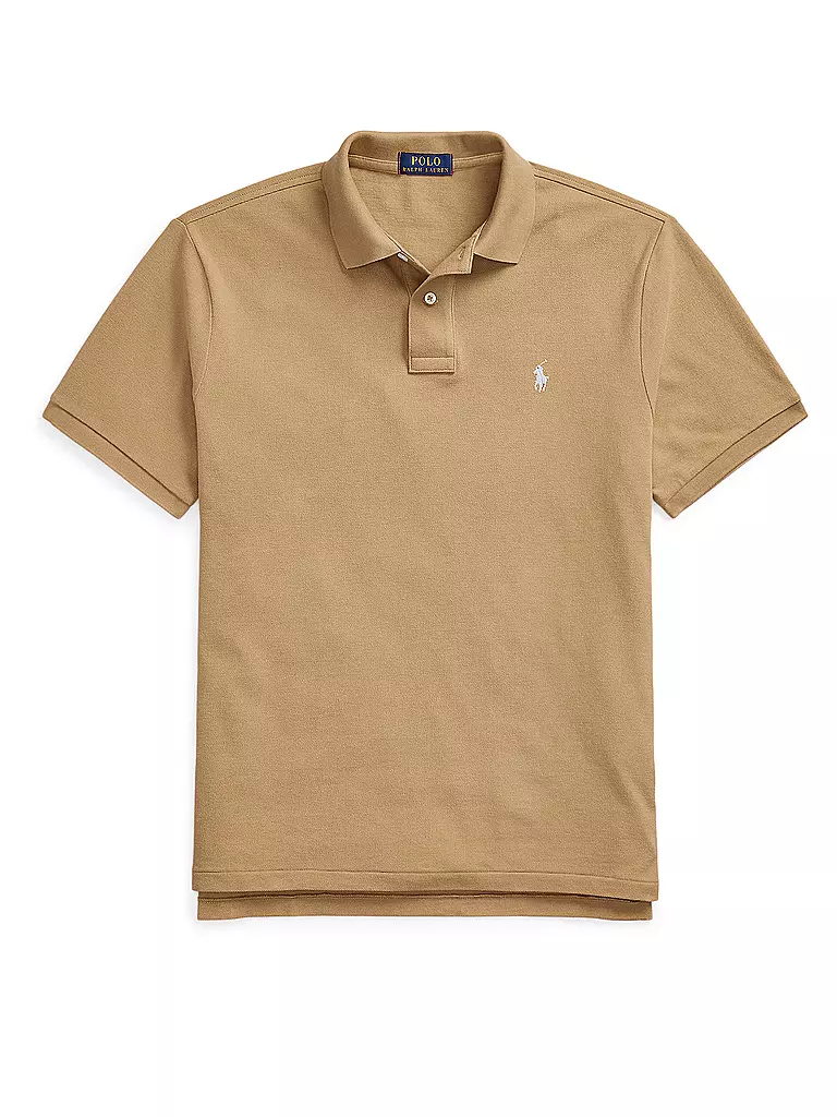 POLO RALPH LAUREN Poloshirt Custom Slim Fit camel