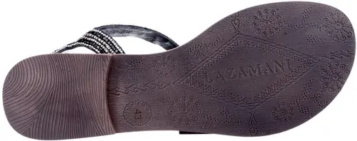 LA 75848 Lazamani zwart - maat 43 sandaal zwart - maat 43 Calandschoen