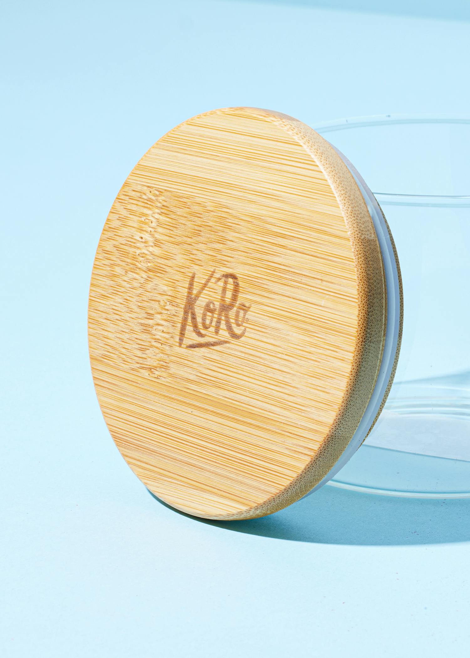 Vorratsglas mit Bambusdeckel 500 ml