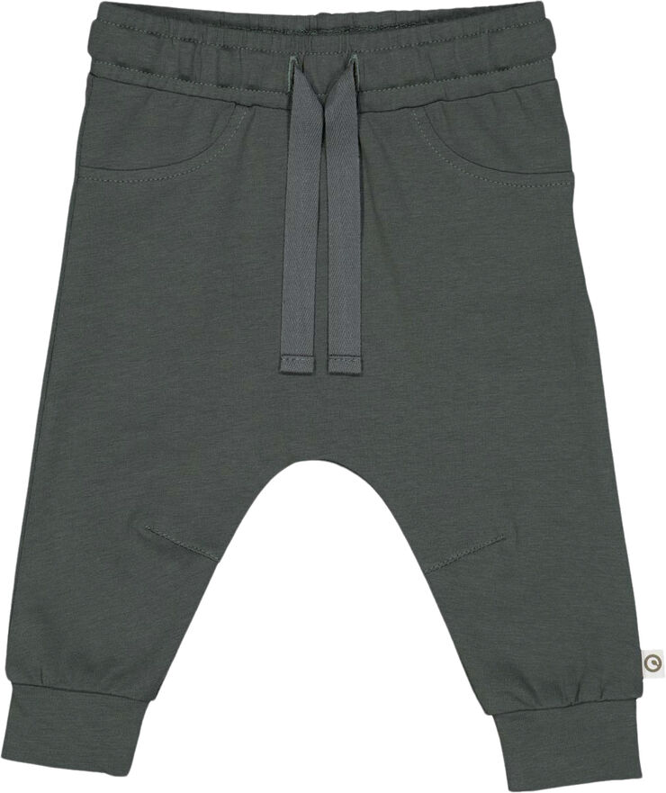 Müsli by Green Cotton Cozy me dart pants baby Balance green