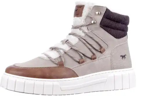 1446-601 Mustang taupe - maat 42 veterboot taupe - maat 42 Calandschoen