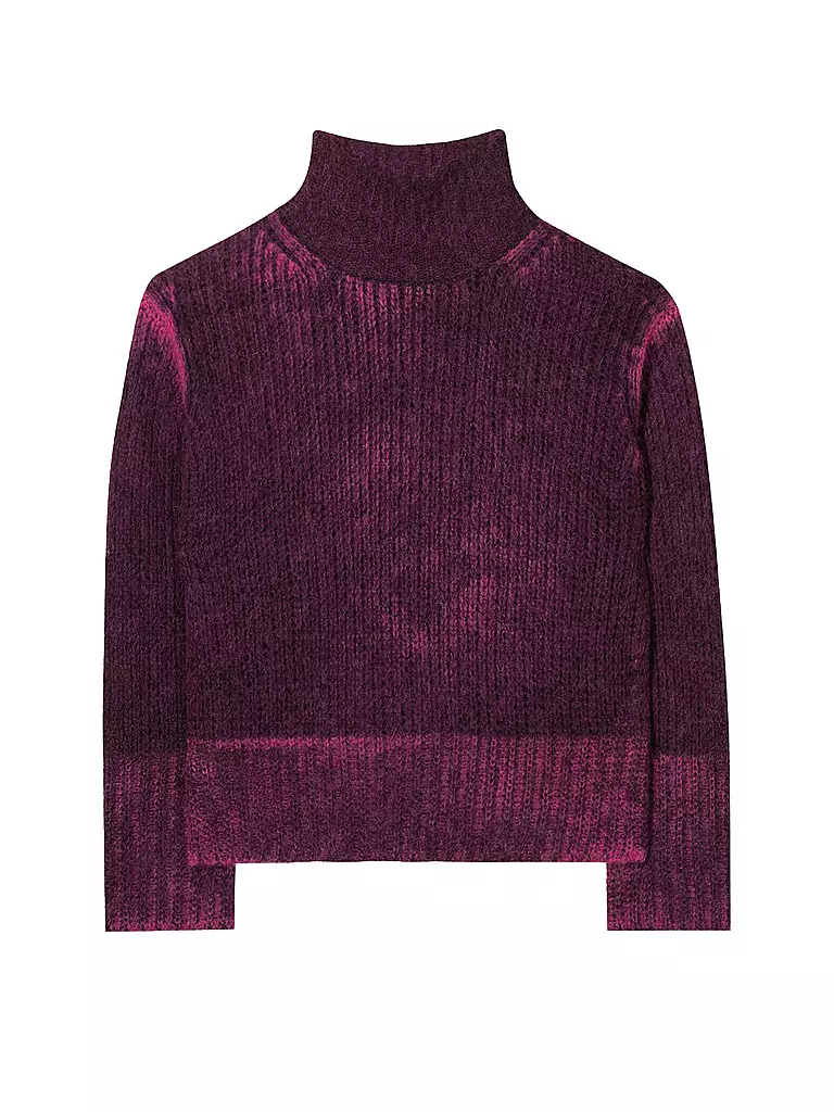 LUISA CERANO Rollkragenpullover bunt
