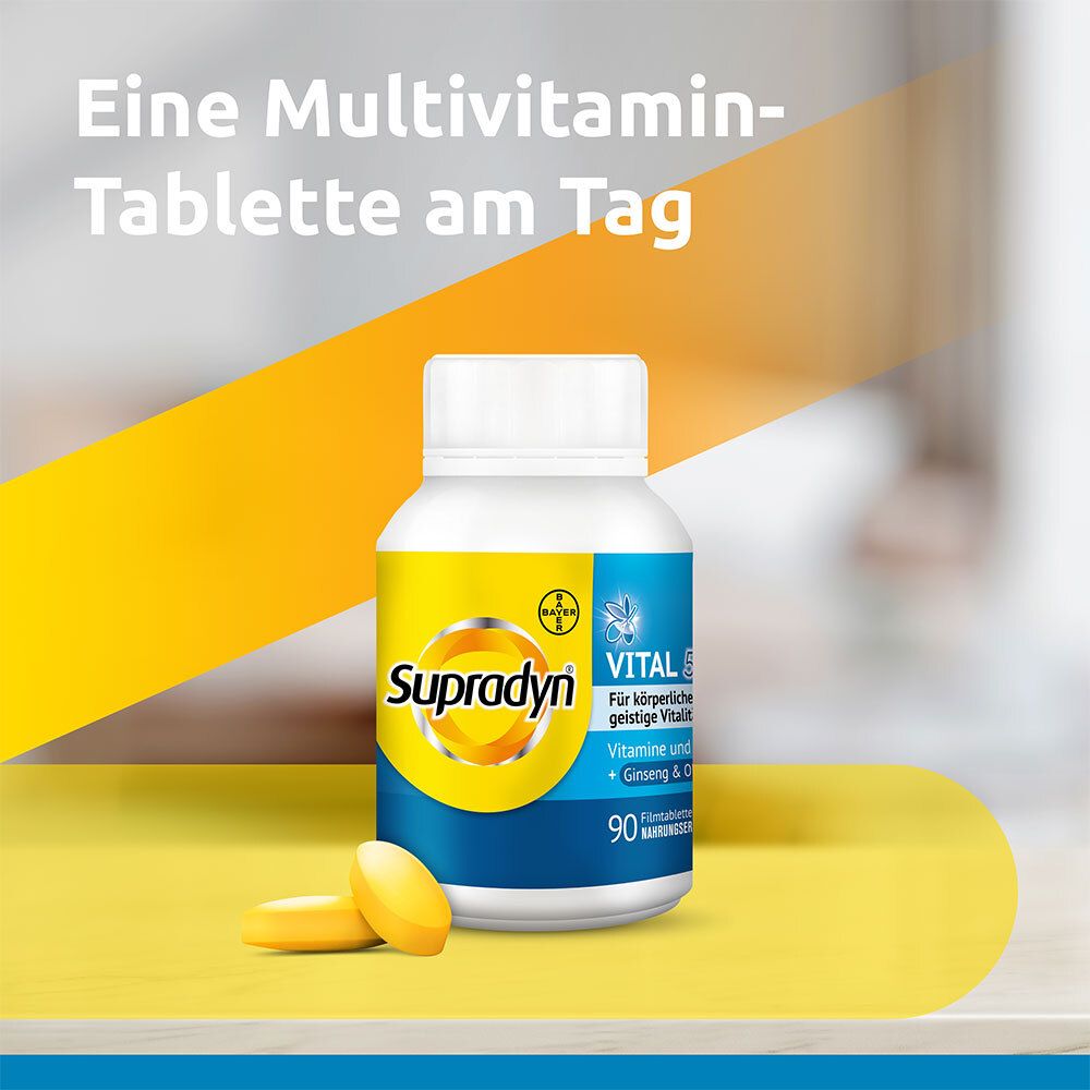 Supradyn® Vital 50+ Ginseng + Olive