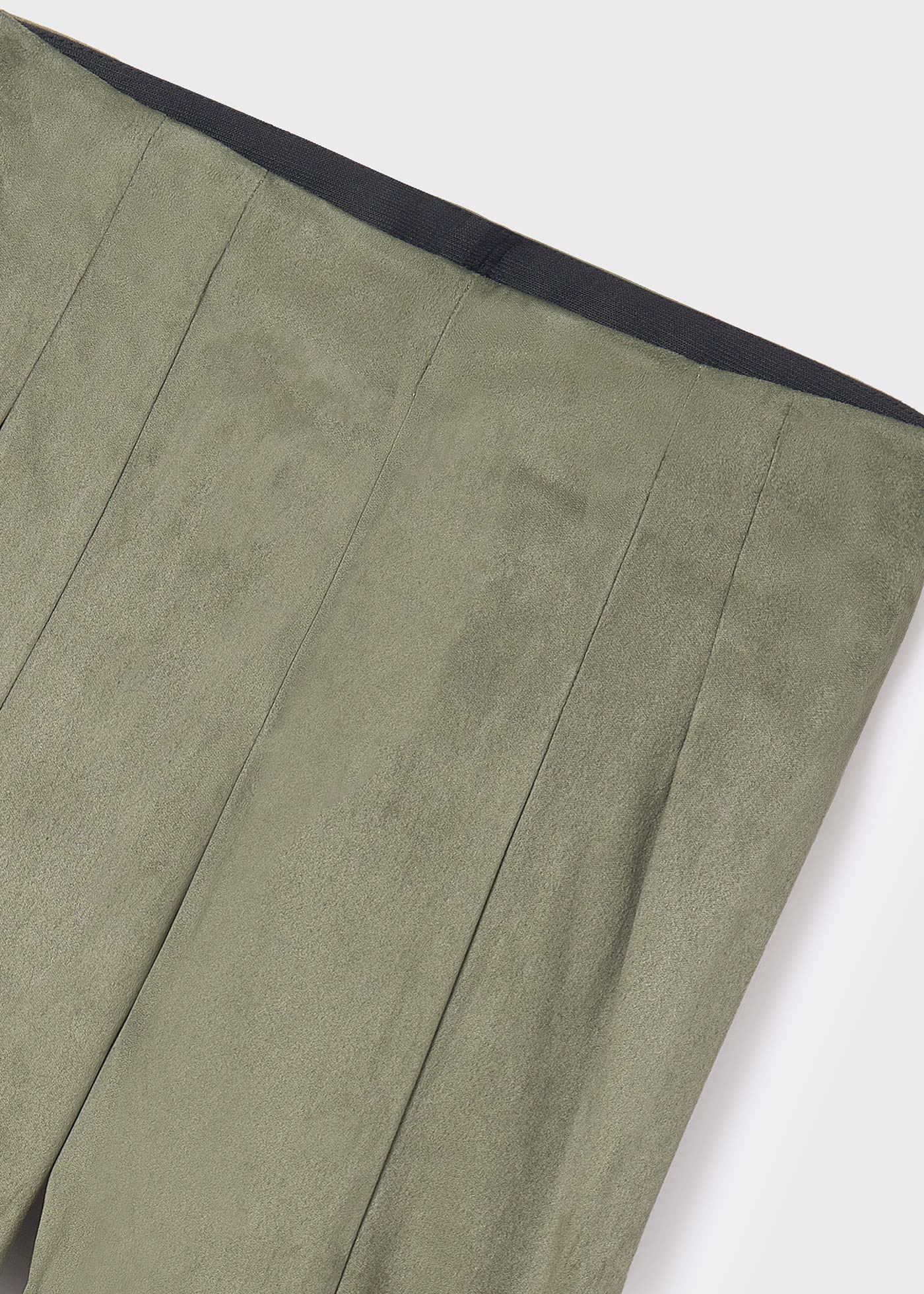 leggings de camurça para meninas