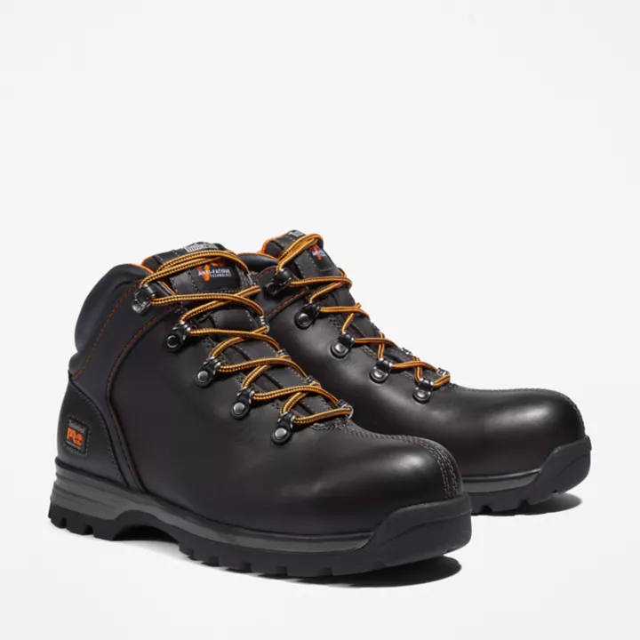 Bottine de travail à embout de sécurité Splitrock XT Timberland PRO pour homme en noir