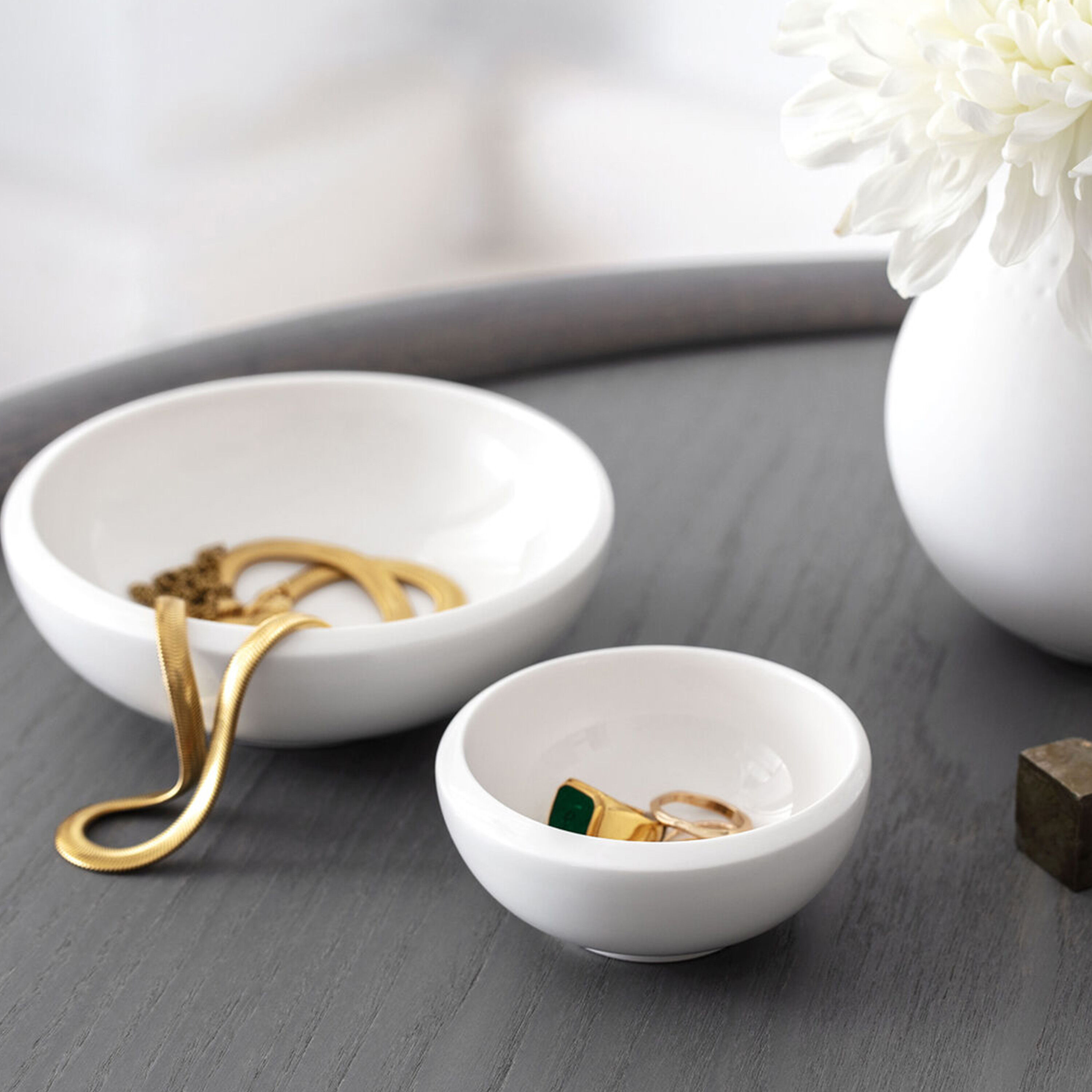 NewMoon Starter set White, Premium Porcelain