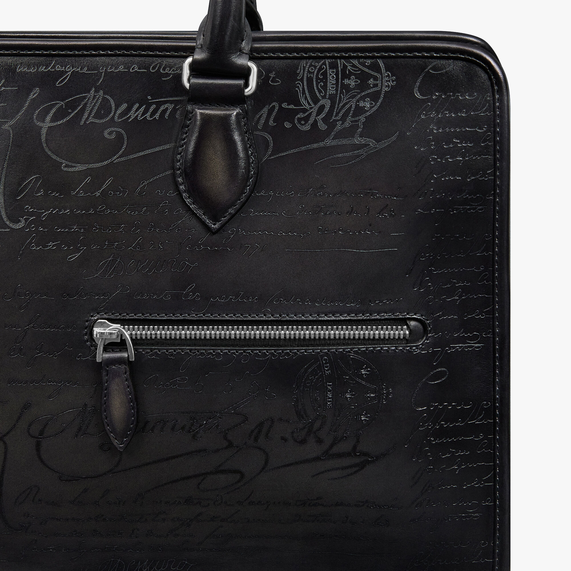 Cartable Un Jour Petit Modèle En Cuir Scritto