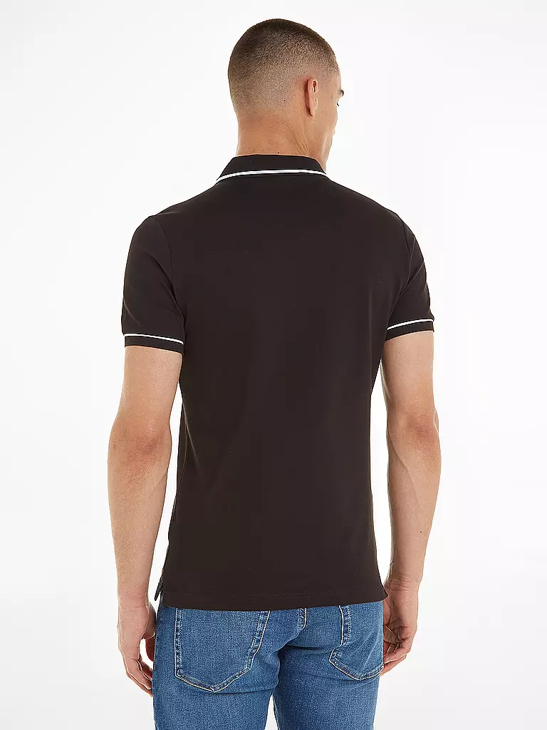CALVIN KLEIN JEANS Poloshirt schwarz