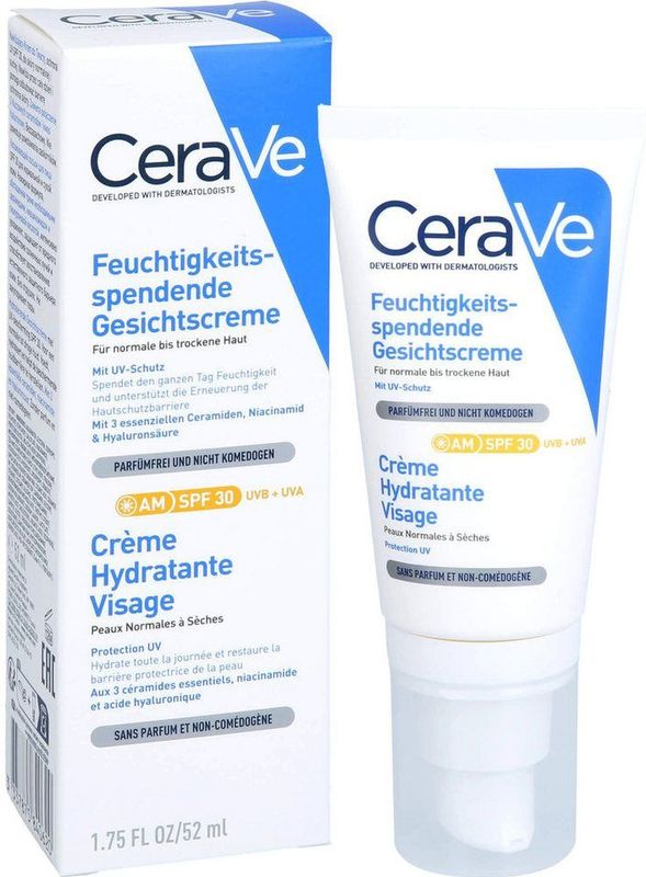 CeraVe - Facial Moisturising Lotion AM SPF30 - 52ml - Zonbescherming