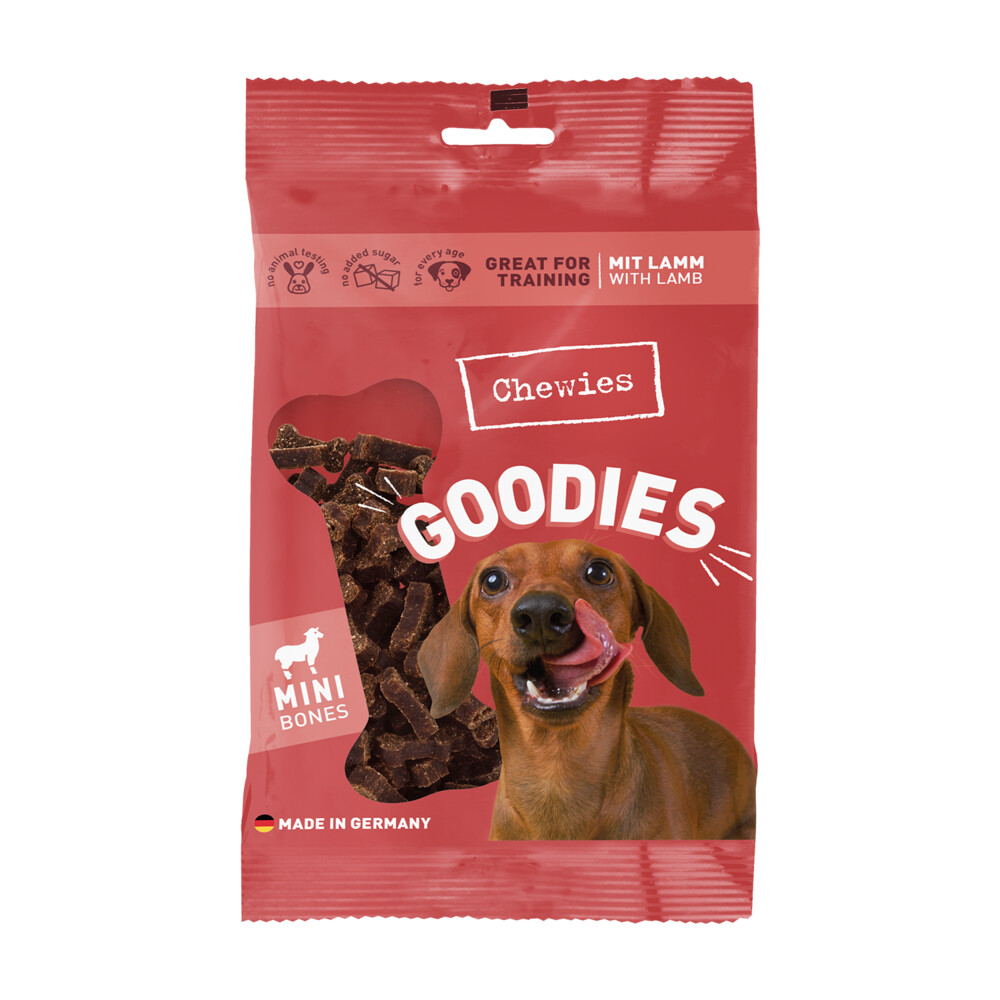 Chewies Goodies Hondensnacks Mini Lam125 gr