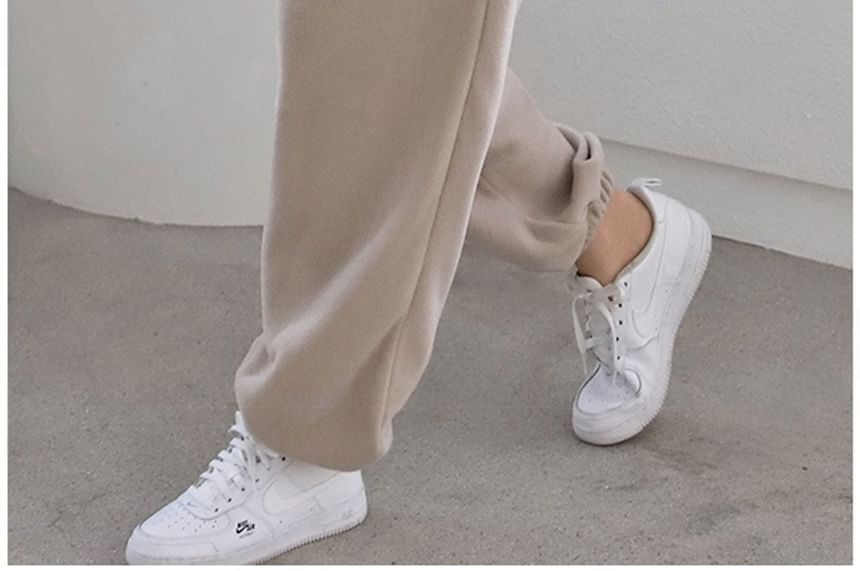 Chubby Girl - Effen joggingbroek met elastische taille