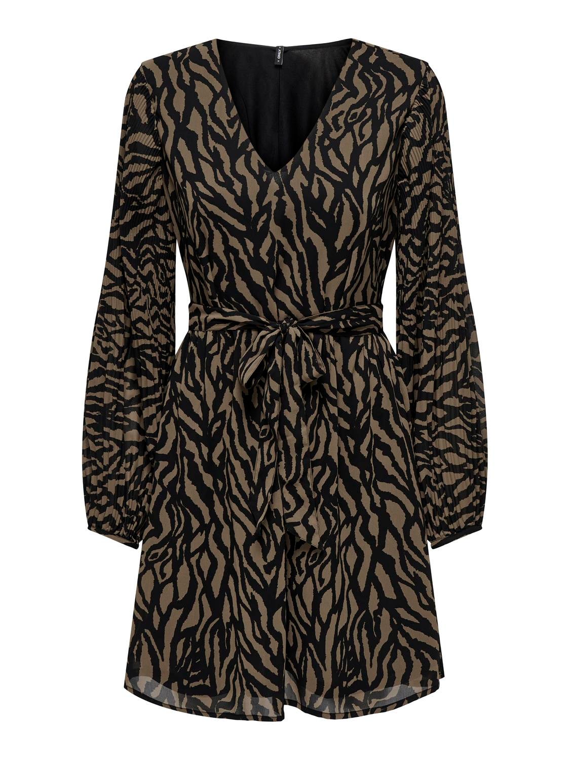 ONLSTAR Kurzes Kleid Walnut