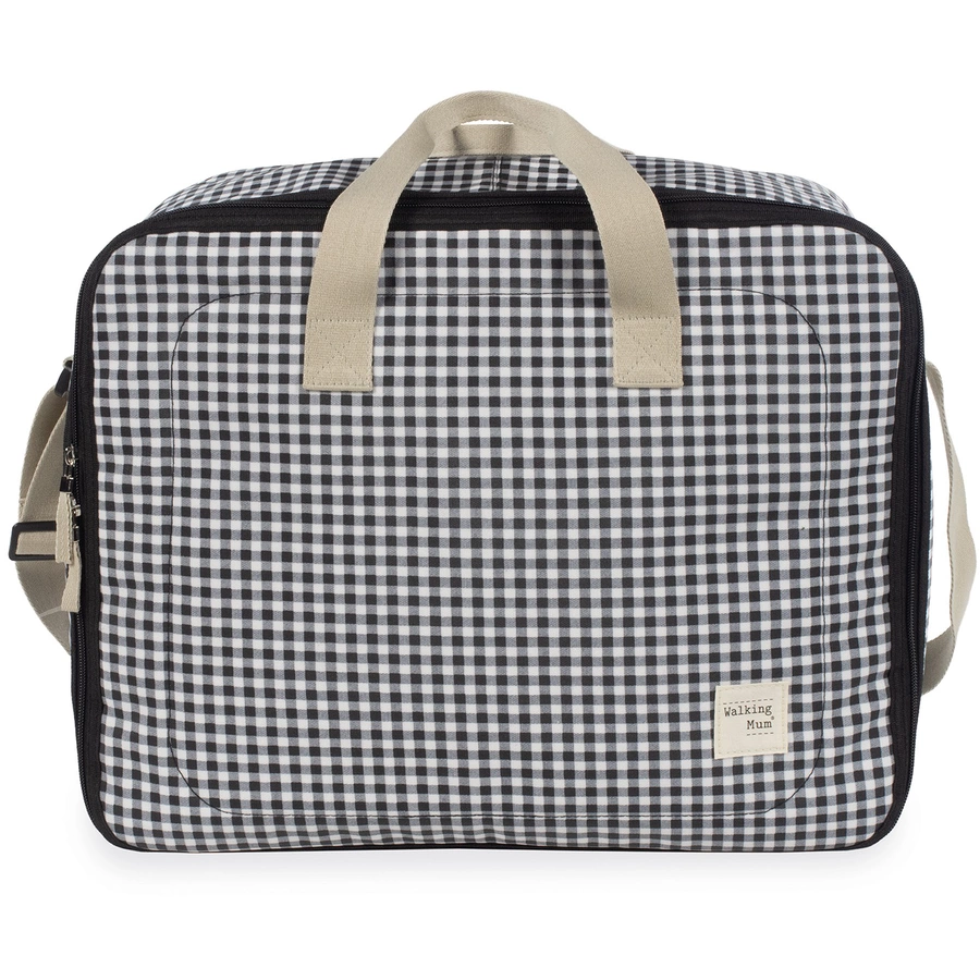 Walking Mum Koffer I Love Vichy Schwarz