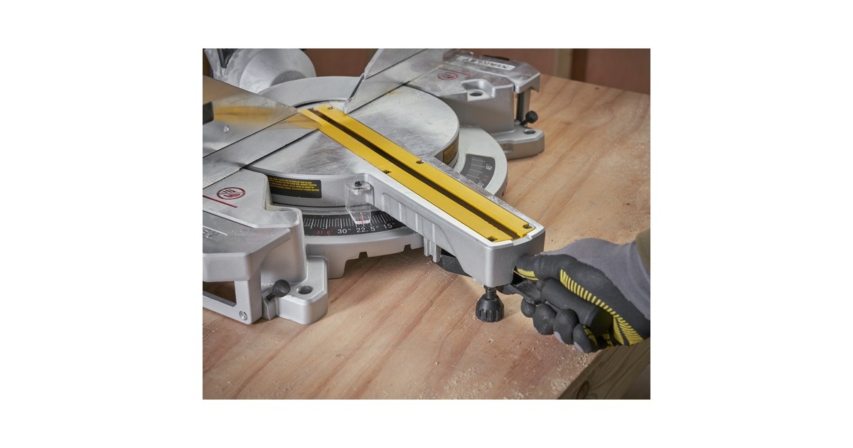 StanleySM1800-QS Afkort- en verstekzaag  (Geel/zwart, 254 mm, 1800W)