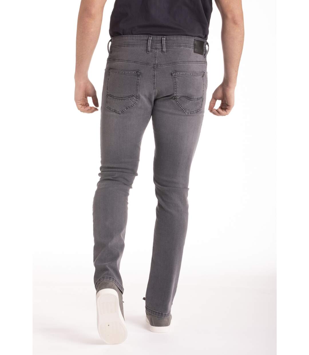 Jeans RL80 stretch Fibreflex® coupe droite ajustée BERANG GRIS