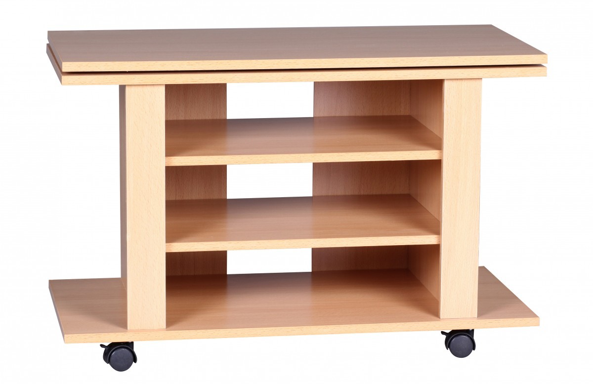 TV Bank - Buche - 75 cm breit