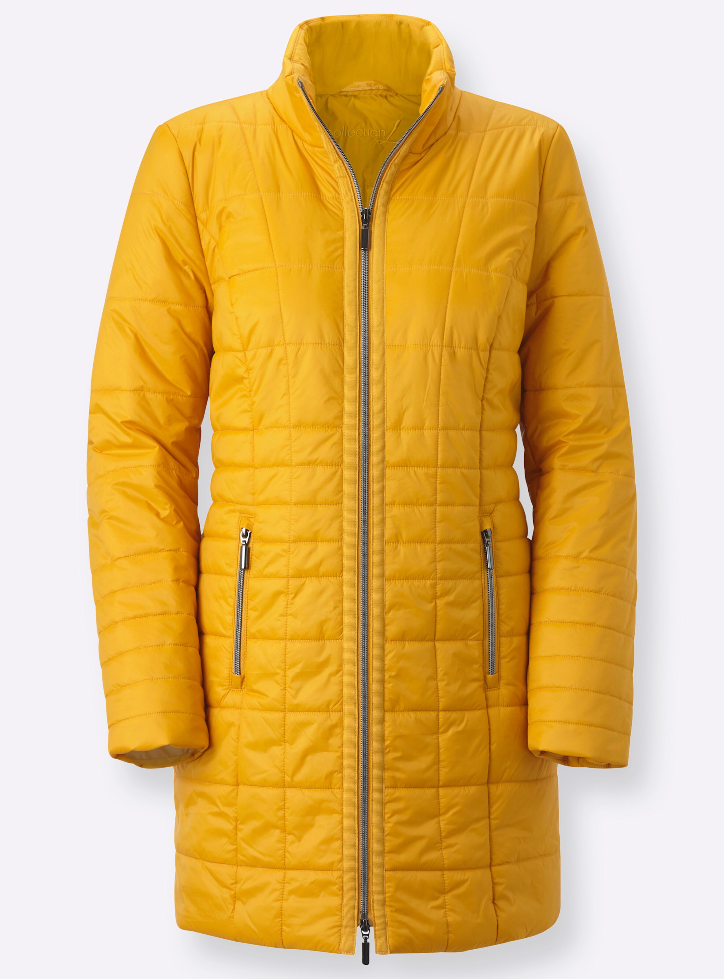 Steppjacke in ocker