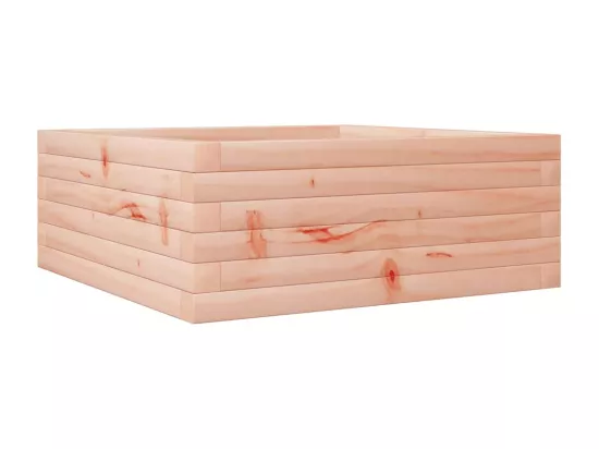 Jardinière bac lit surélevé bois marron 60 x 60 x 23 cm 02_0037702