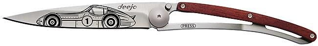DEEJO - COUTEAU BOLIDE WOOD TATOO 37G
