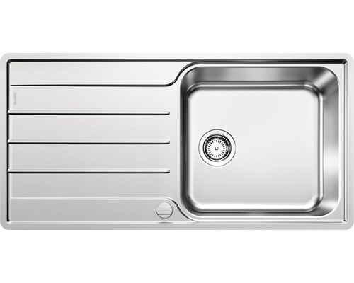 Blanco LEMIS XL 6 S-IF spoelbak, 1000 x 500 mm, roestvrij staal, geborstelde afwerking, 523035