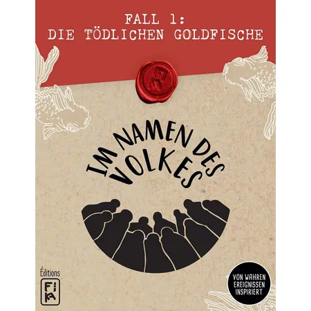 Asmodee Editions FIKA Im Namen des Volkes Fall 1: Die tödlichen Goldfische
