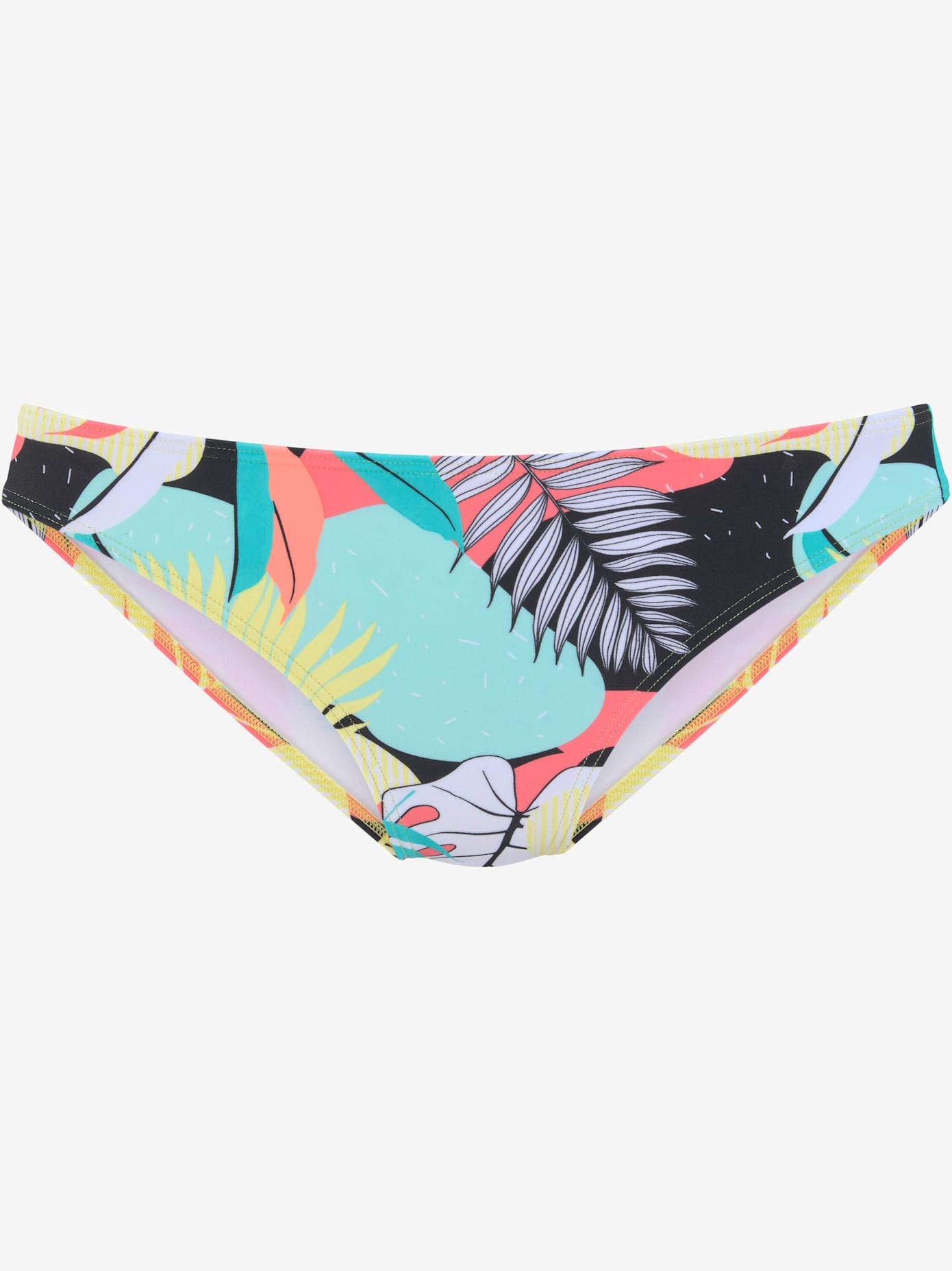 Bas de maillot de bain design tropical