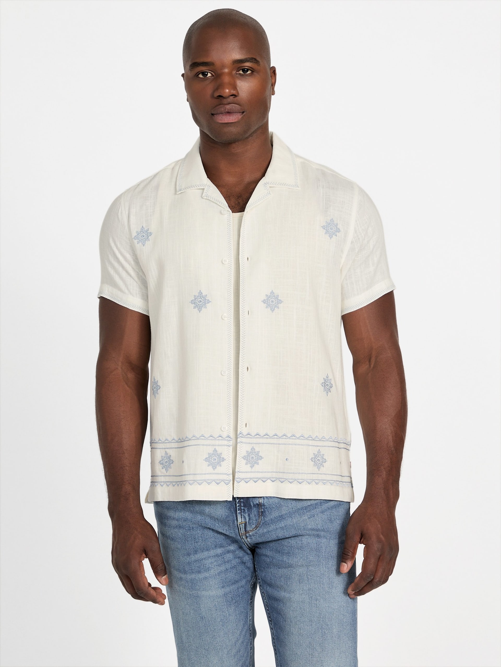 Camisa bordada Eco Mosley