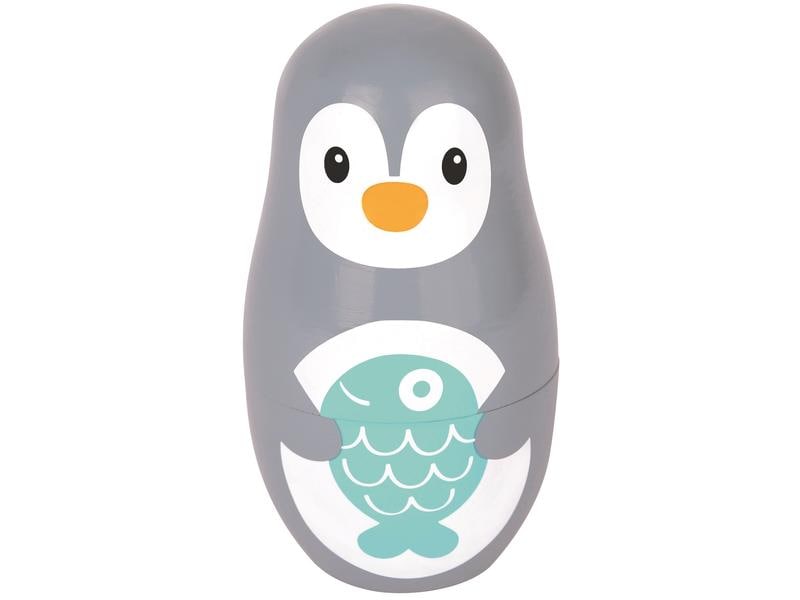 Spielba Holzspielwaren Matrjoschka Pinguin Motorikspielzeug aus Holz