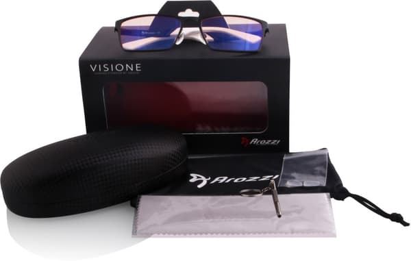 Arozzi Visione VX-800 Gaming-brille, svart/hvit