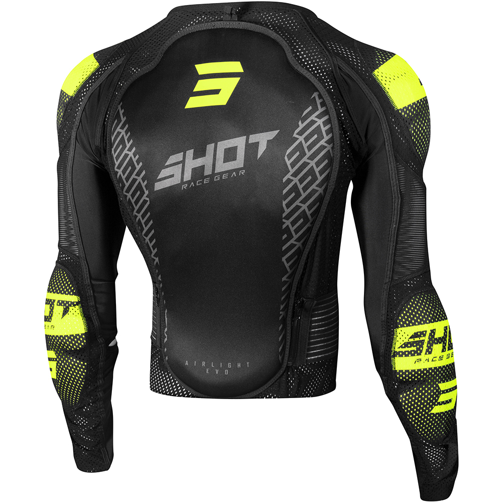 Shot - Gilet Airlight 2.0 Noir / Jaune