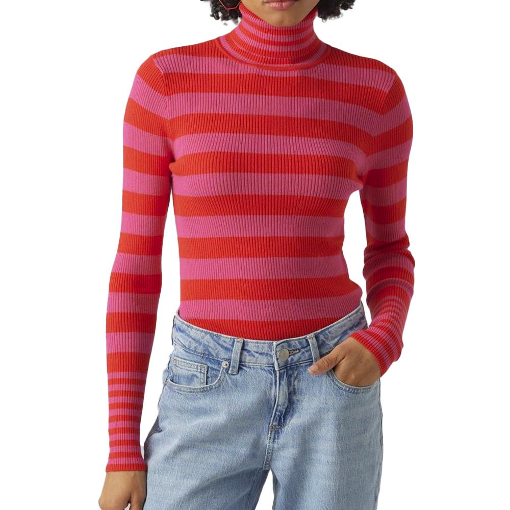 Vero Moda Pull Rose/Rouge Femme Vero Moda Maxine