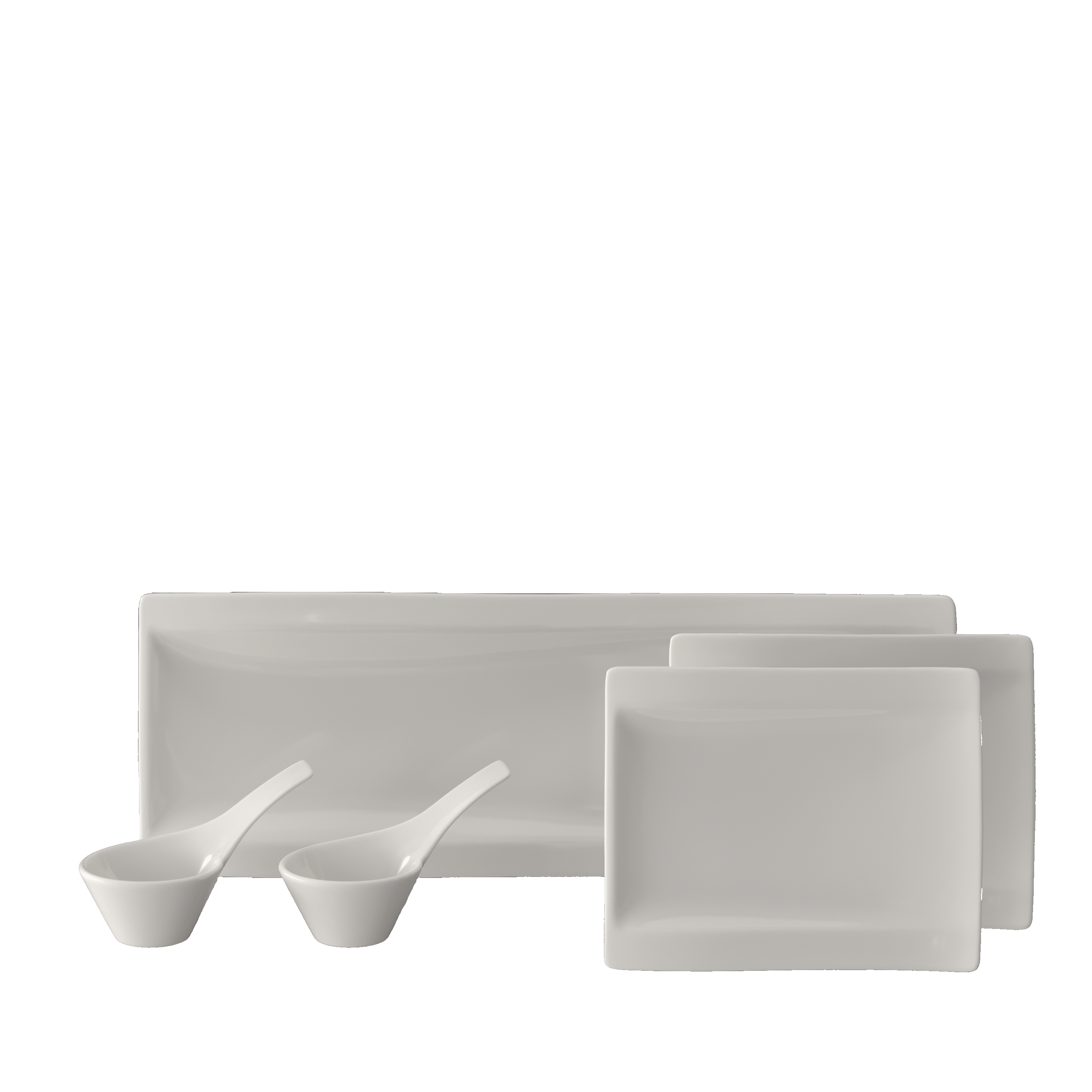 NewWave Dinnerware set White, Premium Porcelain