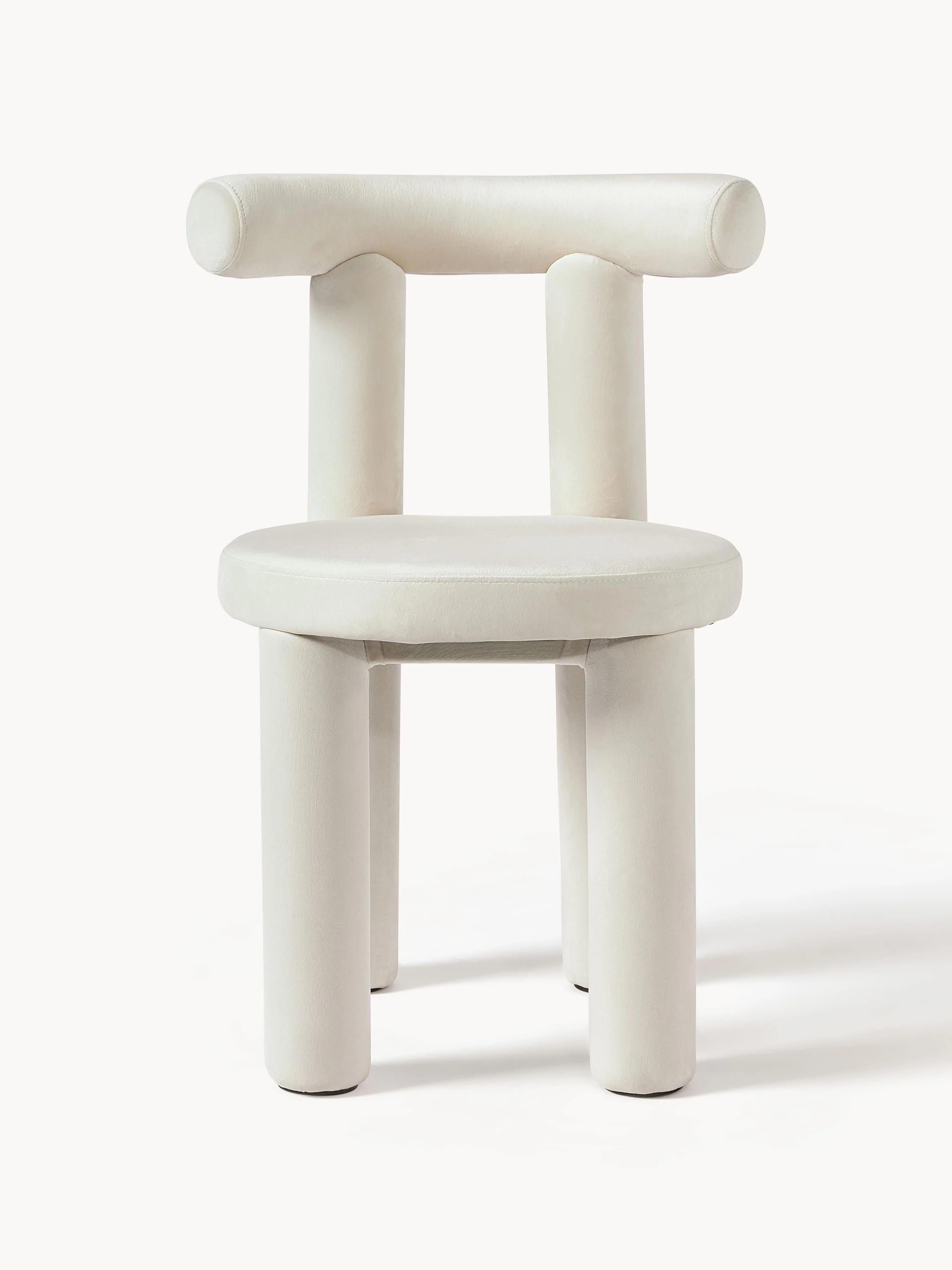Fluwelen stoel Calan