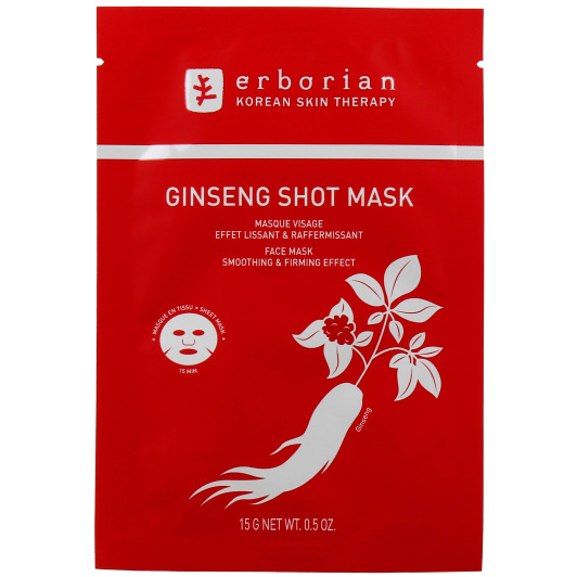 Masque lissant visage Erborian Ginseng Shot Mask