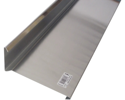Zambelli windplankstrip titaanzink met 2 vouwen 3000 mm