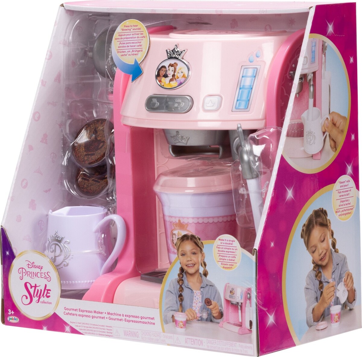 Legetøjs Kaffemaskine Espresso - Disney Princess Style Collection