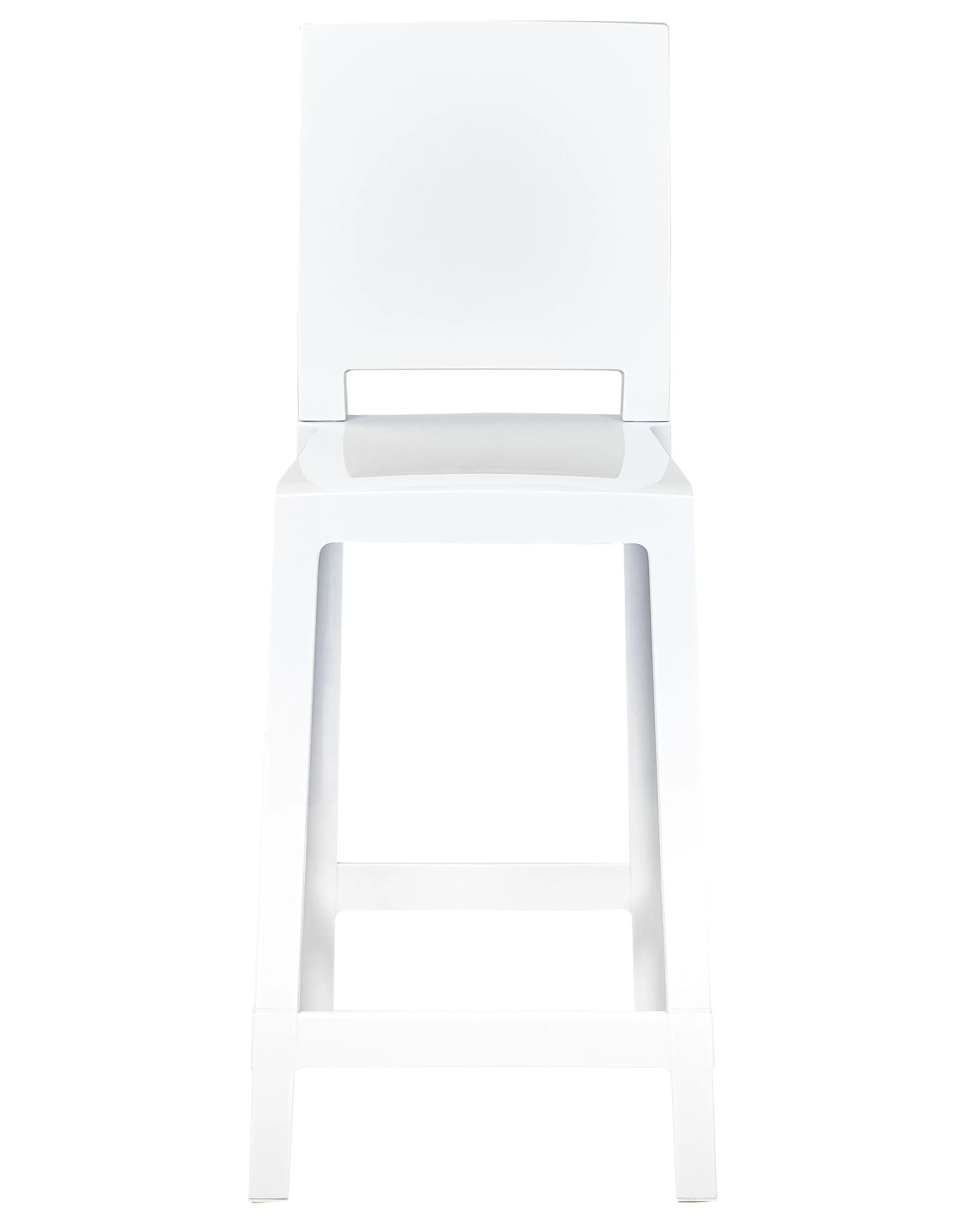 Set van 2 barstoelen WELLINGTON Wit