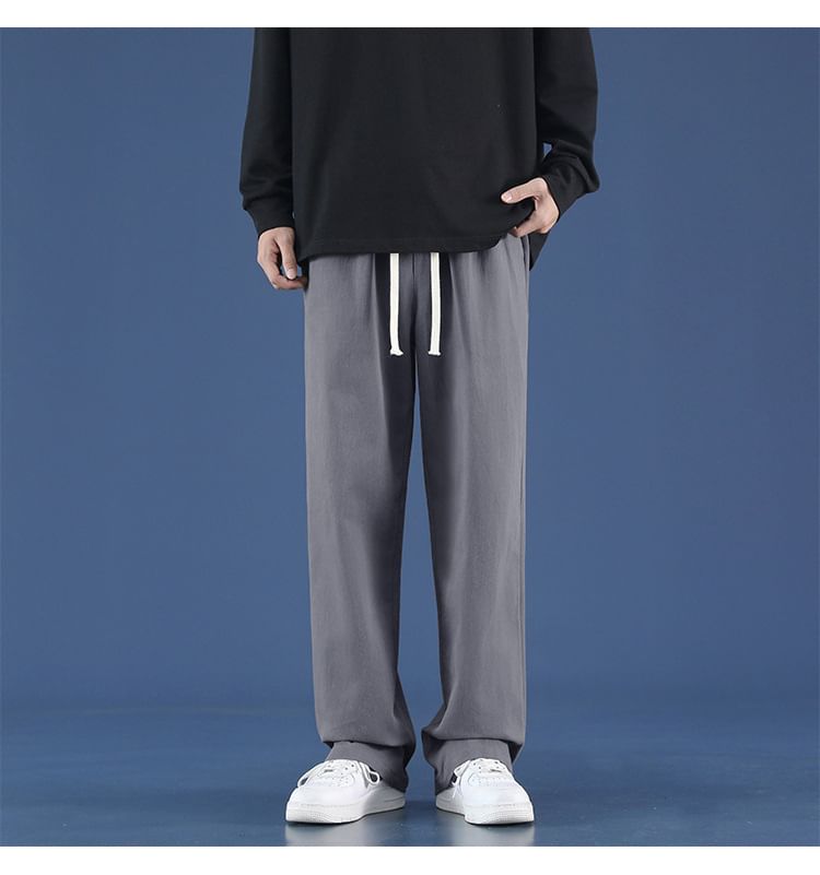 Blueforce - Hoge taille rechte broek