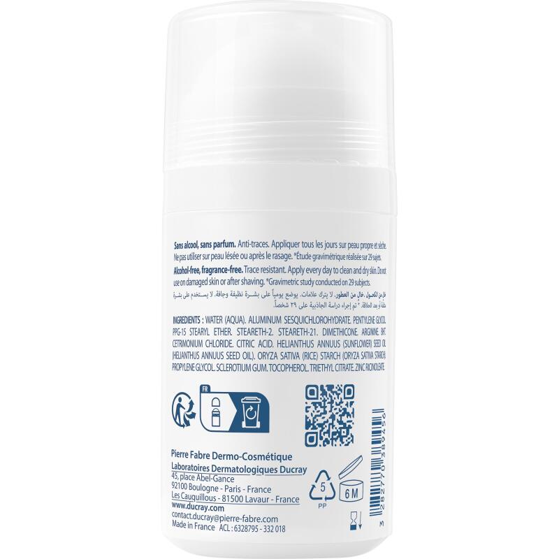 Roll-on anti-transpirant aisselles Ducray Hidrosis Control 40 ml