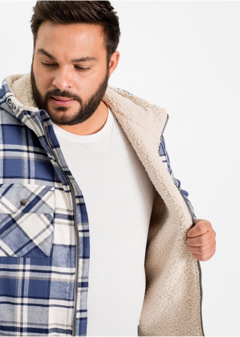 Veste avec doublure peluche
